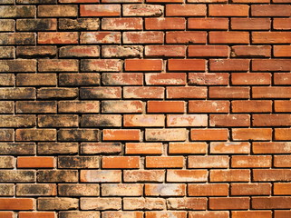 Old brick wall texture background