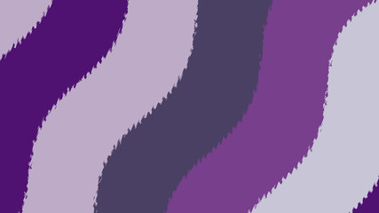 Vector ultraviolet background with wavy stripes with glitch effect