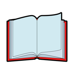 text book isolated icon