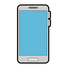 smartphone device isolated icon