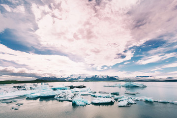 Jökulsárlón, glacier lagoon