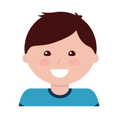 happy boy kid child icon image vector illustration design 