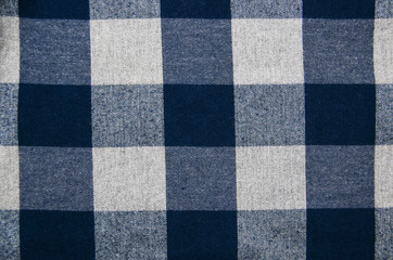 texture of checkered fabric