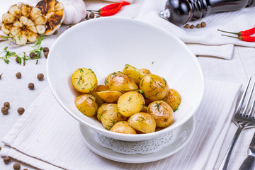roasted potatoes baby