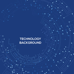 Obraz premium technology background