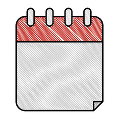 calendar reminder isolated icon