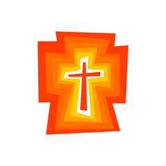 Logo. The Shining Cross of Jesus Christ