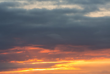 Obraz premium zachód słońca