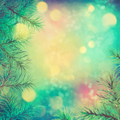 Fototapeta na wymiar Holiday Christmas Tree
