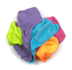 Multicolored Microfiber Cleaning Cloth