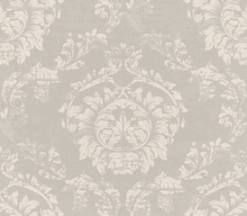 Fototapeta premium Luxurious Damask pattern Vector ornament decor. Baroque background textures. Royal victorian trendy designs