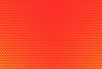Abstract futuristic halftone pattern. Comic background. Dotted backdrop with circles, dots, point small scale.