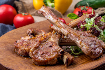 Rack of lamb