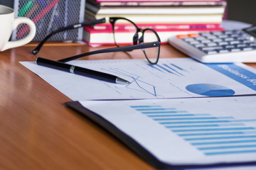 For business on office table.