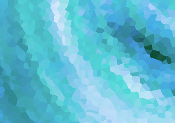 canvas kaleidoscope snow frost faceted blue pattern emerald background web design design festive winter