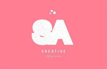 Design of alphabet letter logo combination