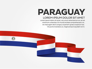 Paraguay flag background
