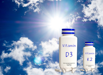 Vitamin D3 und K2