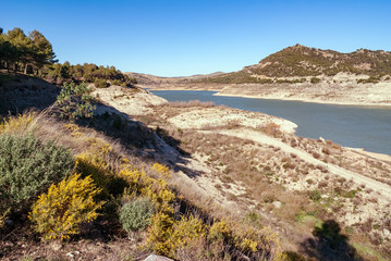 Fototapeta na wymiar Pantano de El Chorro