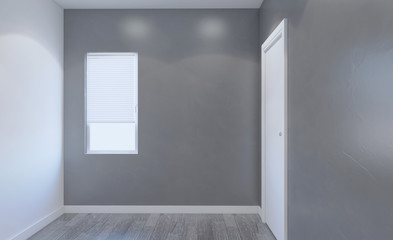 Modern Empty  bathroom. 3D rendering.