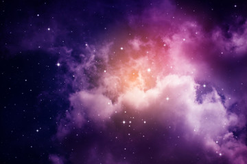 Night sky with stars.