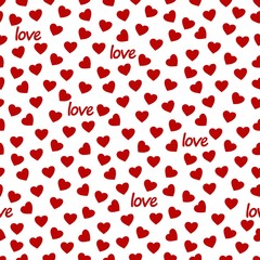 Valentine's day seamless pattern