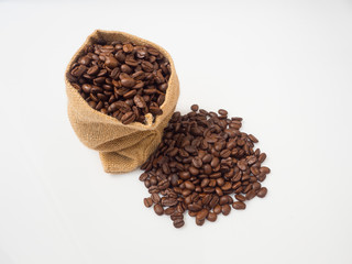 Obraz premium coffee on white background