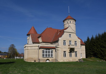 Fototapeta na wymiar Insel Usedom, Schloss Stolpe