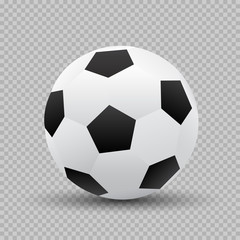 Obraz premium soccer ball shadow transparent background