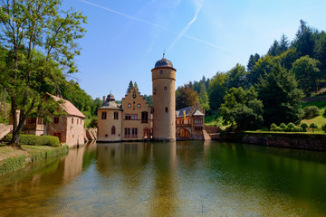 Wasserschloß Mespelbrunn im Spessart