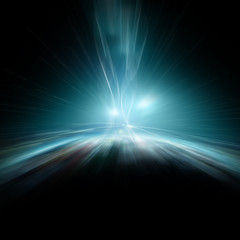 Obraz premium Abstract blue background
