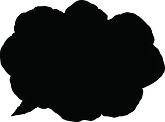 American-style style Speech balloon 5