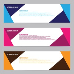 Fototapeta premium Modern banner