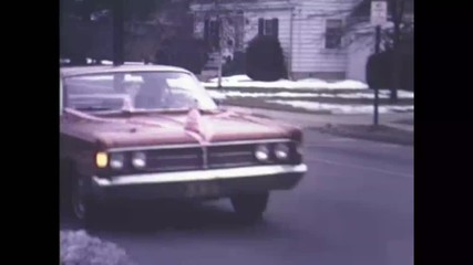 1960s cars dressed up for a wedding