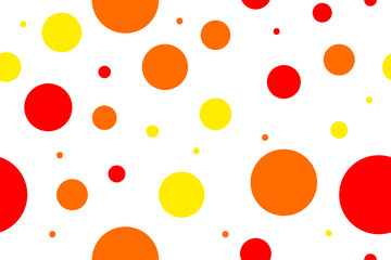 pattern with color circles