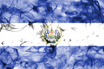 El Salvador smoke flag