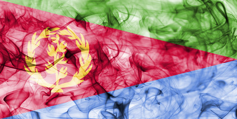 Eritrea smoke flag
