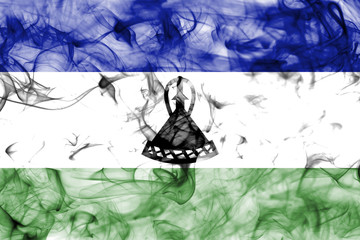 Lesotho smoke flag
