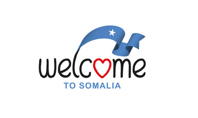 Somalia flag background