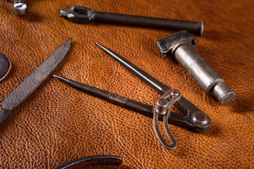 leather goods manufacturer's tool