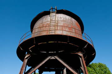 Wasserturm für Dampflokomotiven