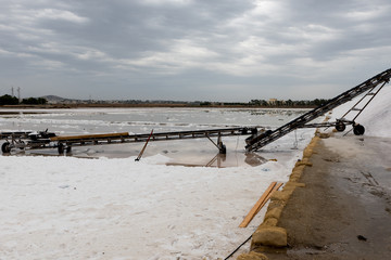 Fototapeta premium Saline of Trapani Sicily Italy