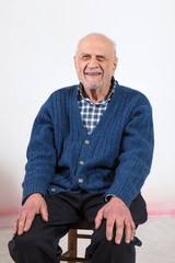Fototapeta premium Elderly man portrait