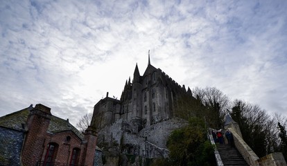 church un top of mont saint michel 