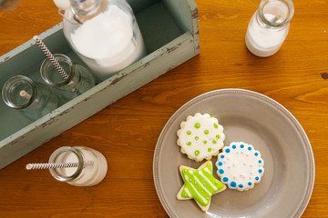 milk and cookies