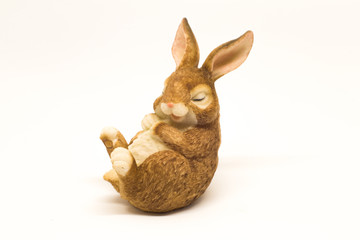 Sleepy easter bunny 