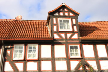 Obraz premium Fachwerk in Lauterbach