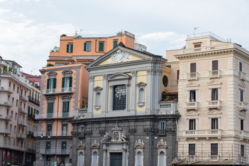 Fototapeta na wymiar Royal Palace Naples Italy
