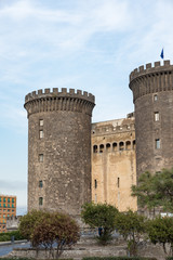 Fototapeta na wymiar Castel Nuovo Naples Italy