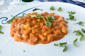 Gnocchi with tomato